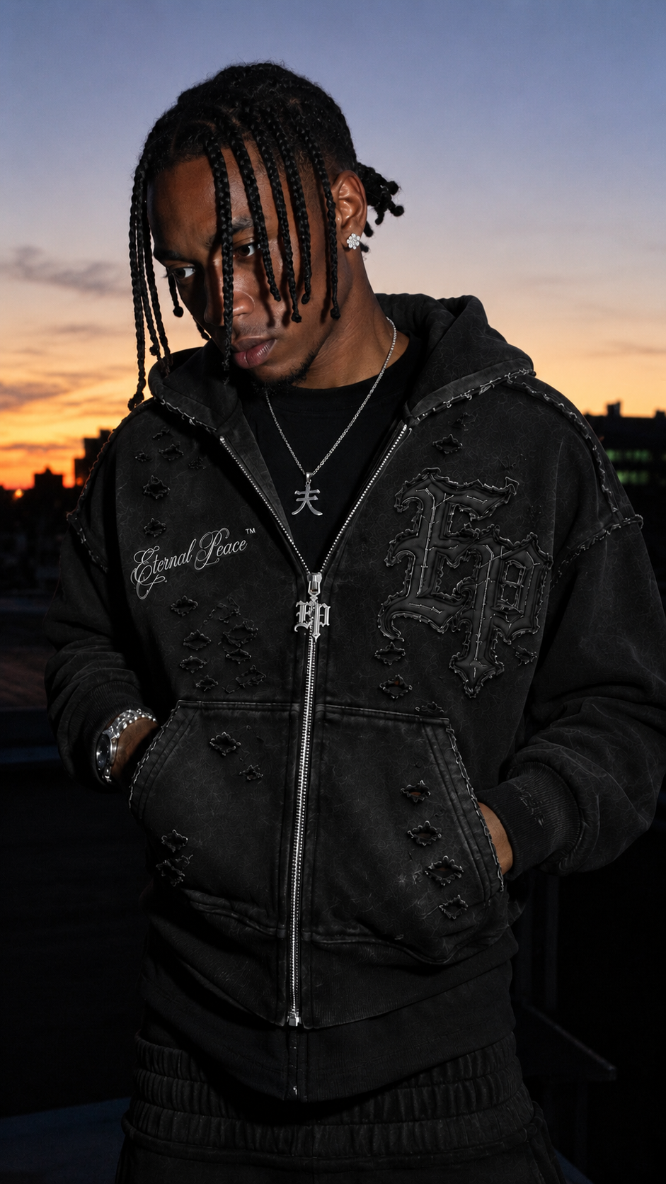Black 'Chosen' EP Hoodie